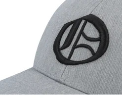 New Kiddo Cap Kids O Letter 3d Heather Adjustable - Grey