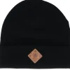 Cuff Beanies-Upfront Kids Official Patch Black Cuff -