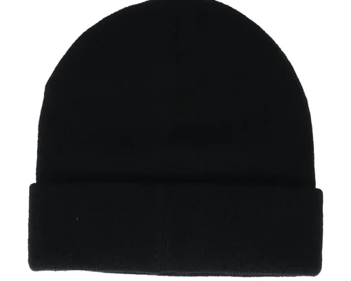 Cuff Beanies-Upfront Kids Official Patch Black Cuff -