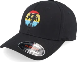 Kids-Kiddo Cap Kids Off-road Silhouette Black Flexfit -