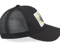 Best Kiddo Cap Kids Old Tractor Big Patch Trucker - Black