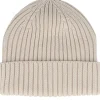 Blank Beanies-Beechfield Kids Organic Cotton Almond Cuff - Beige