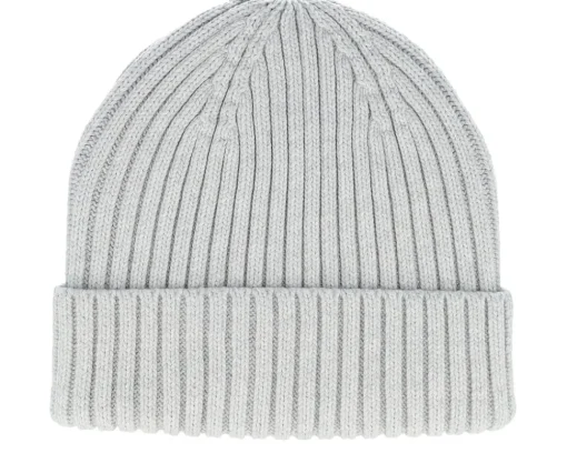 Blank Beanies-Beechfield Kids Organic Cotton Almond Cuff - Beige