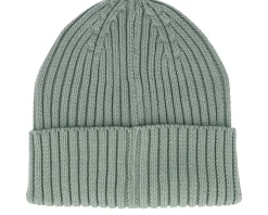 Blank Beanies-Beechfield Kids Organic Cotton Dusty Cuff - Green
