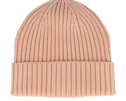 Cuff Beanies | Blank Beanies-Beechfield Kids Organic Cotton Peach Cuff - Pink