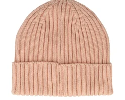 Cuff Beanies | Blank Beanies-Beechfield Kids Organic Cotton Peach Cuff - Pink
