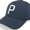 Adjustable | Kids-Puma Kids P Cap Navy Blazer/Ash Gray Adjustable - Blue