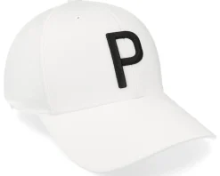 Golf-Puma Kids P Cap Glow/Black Adjustable - White