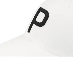 Golf-Puma Kids P Cap Glow/Black Adjustable - White