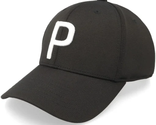 Golf-Puma Kids P Cap Glow/Black Adjustable - White