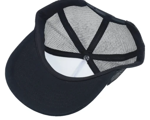 Kids-Kiddo Cap Kids Panda Bear Black/White Vintage Foam Trucker -