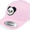Adjustable | Kids-Kiddo Cap Kids Panda Chenille Patch Pink Adjustable -