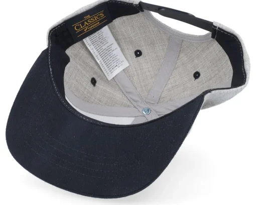 Best Kiddo Cap Kids Panda Heather Grey/Black Snapback -