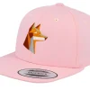 Snapback-Kiddo Cap Kids Paper Fox Pink Snapback -