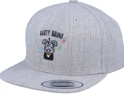 Fashion Kiddo Cap Kids Party Rhino Heather Grey Snapback -