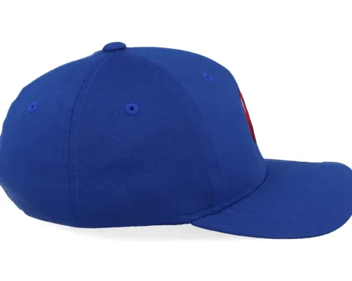 Best Kiddo Cap Kids Peeping Dino T-rex Royal Blue Flexfit -