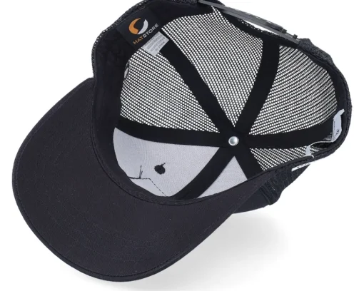 Trucker-Peppa Pig Kids Peppa And George Smile Black Trucker -