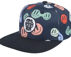 Snapback-Headster Kids Peppy Black Snapback -