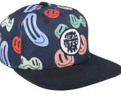 Snapback-Headster Kids Peppy Black Snapback -