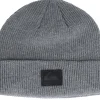 Cuff Beanies-Quiksilver Kids Performer 2 Medium Grey Wash Cuff -