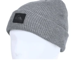 Cuff Beanies-Quiksilver Kids Performer 2 Medium Grey Wash Cuff -
