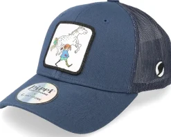 Kids-Pippi Longstocking Kids Pippi The Horse Navy Trucker - Blue