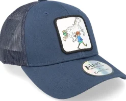 Kids-Pippi Longstocking Kids Pippi The Horse Navy Trucker - Blue