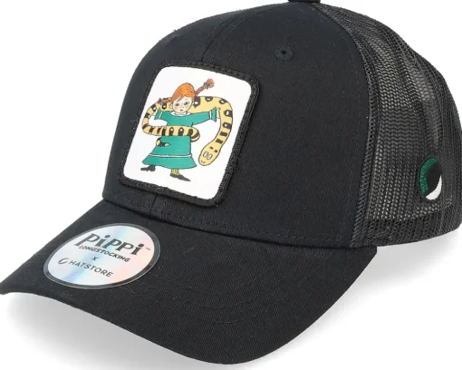 Kids-Pippi Longstocking Kids Pippi The Horse Navy Trucker - Blue