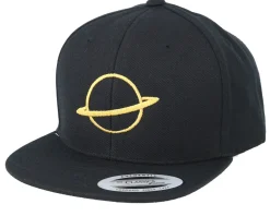 Online Kiddo Cap Kids Planet Black Snapback -