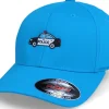 Kids-Kiddo Cap Kids Police Car Sky Blue Flexfit -