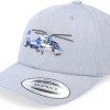 Kids-Kiddo Cap Kids Police Helicopter Heather Grey Adjustable -