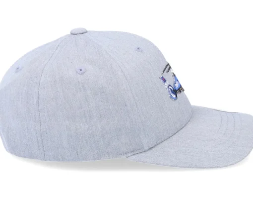 Kids-Kiddo Cap Kids Police Helicopter Heather Grey Adjustable -