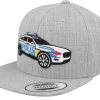 Fashion Kiddo Cap Kids Polisbil Heather Grey Snapback -