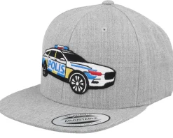 Fashion Kiddo Cap Kids Polisbil Heather Grey Snapback -