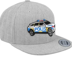 Fashion Kiddo Cap Kids Polisbil Heather Grey Snapback -