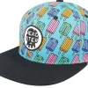 Kids-Headster Kids Pop Neon Snapback - Blue
