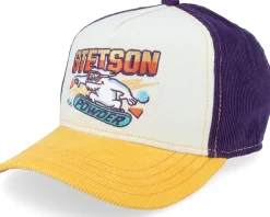 Adjustable-Stetson Kids Powder Sand/Purple/Yellow A-Frame Adjustable -