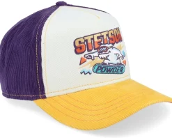 Adjustable-Stetson Kids Powder Sand/Purple/Yellow A-Frame Adjustable -