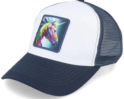 Kids-Unicorns Kids Purple Unicorn Heather Snapback - Grey