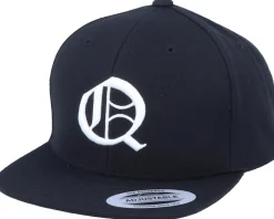 Snapback-Kiddo Cap Kids Q Letter 3D Black Snapback -