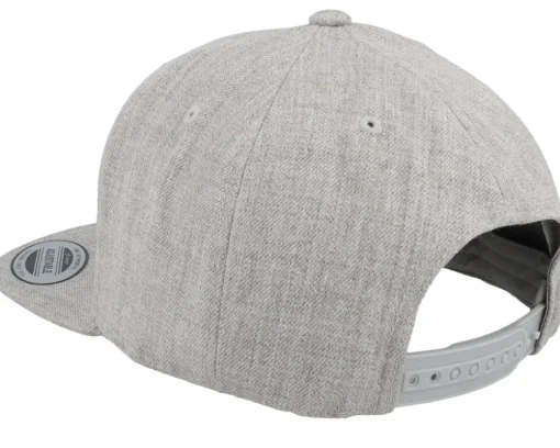 Snapback | Kids-Kiddo Cap Kids Queen Old English 3d Heather Snapback - Grey