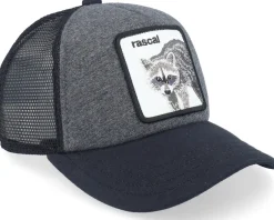 Outlet Goorin Bros. Kids Racacoonie Charcoal/Navy A-Frame Trucker -