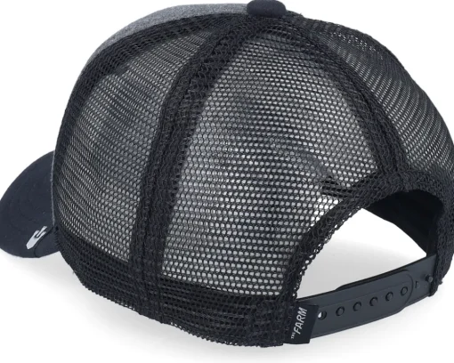 Outlet Goorin Bros. Kids Racacoonie Charcoal/Navy A-Frame Trucker -