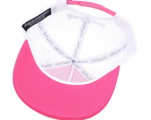 Kids-SQRTN Kids Racing Cap Hot Pink/White A-Frame Trucker -