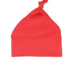 Traditional Beanies-Babybugz Kids Baby One-knot Beanie - Red