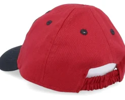 Kids-Kiddo Cap Kids Red Panda Chenille Patch Red/Black Adjustable -