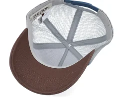 Trucker | Kids-Stetson Kids Riding Hot Rod Brown/Denim Trucker -