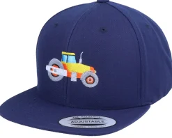 Kids-Kiddo Cap Kids Road Roller Navy Snapback -