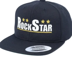 Snapback-Kiddo Cap Kids Rock Star Black Snapback -
