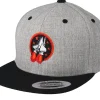 Snapback-Kiddo Cap Kids Rocket Roll Grey/Black Snapback -